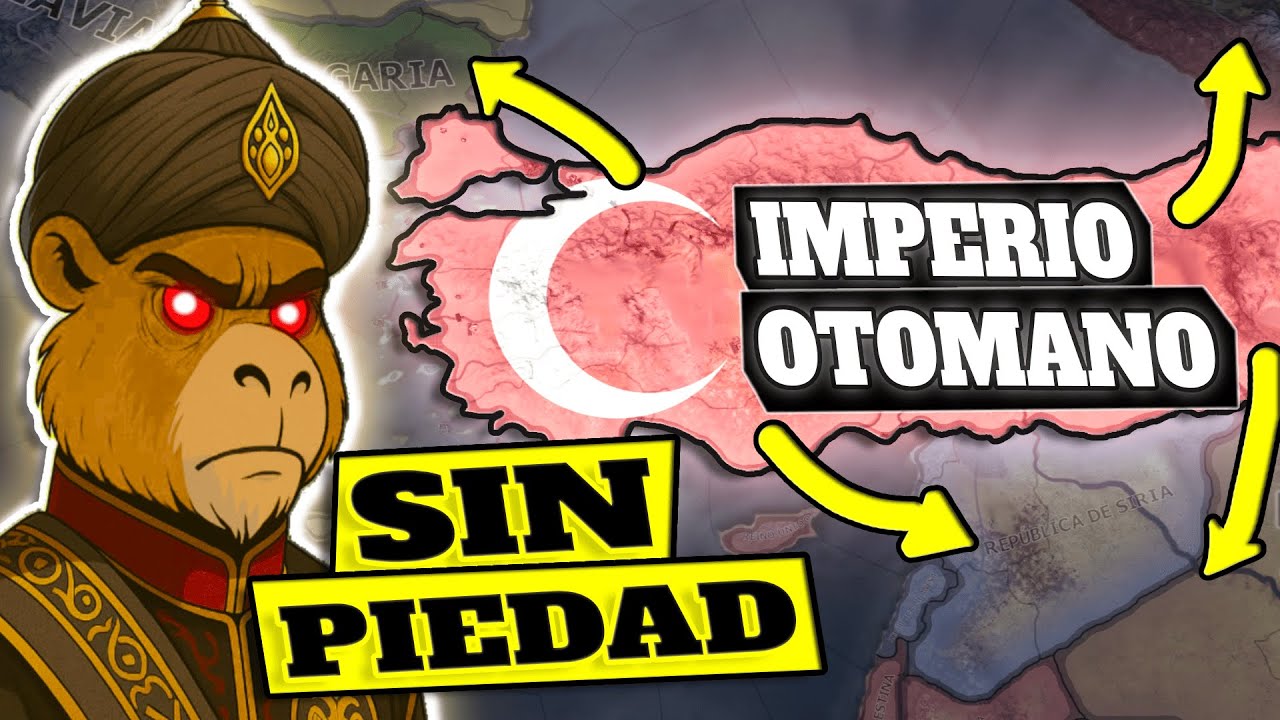 Reviví al IMPERIO OTOMANO y EUROPA fue arrasada. HOI4, WW2.