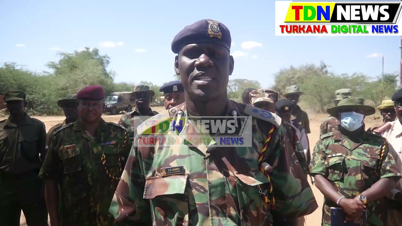 287 National Police Reservists in Turkana graduate after they completed a four weeks training course