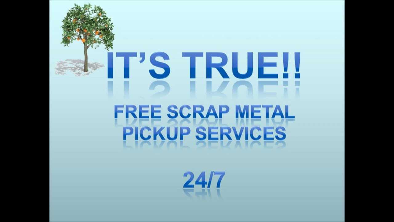 FREE SCRAP METAL PICKUP.. ALL OVER LAGUNA HILLS, CA. COMMERCIAL AND RESIDENTIAL!!