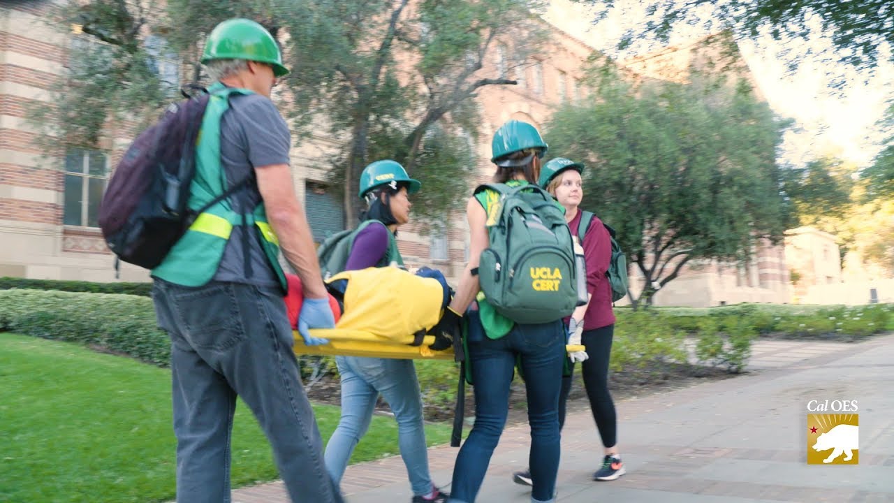 California University Emergency Response Teams in Training