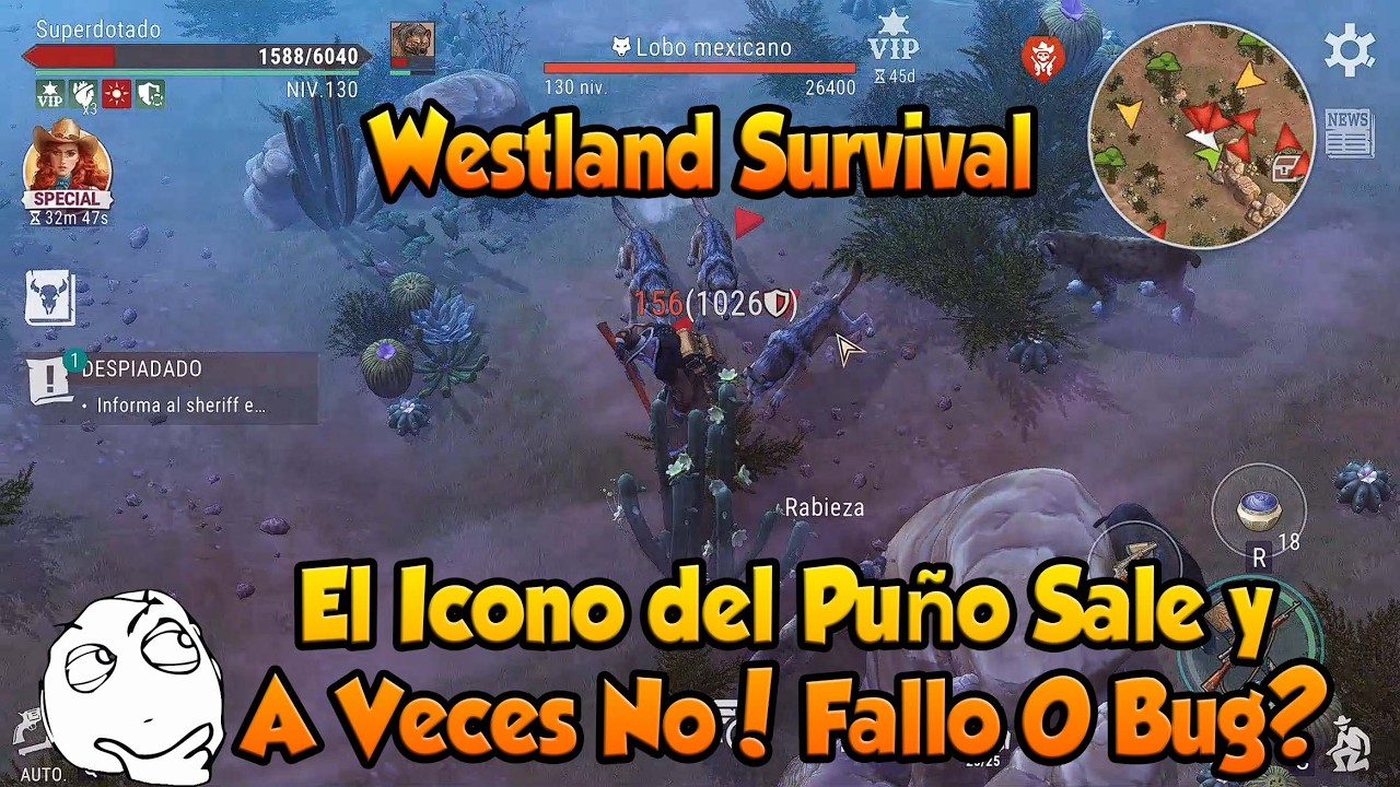 Westland Survival El Icono del Puño Sale y A vecse no! Fallo O Bug?