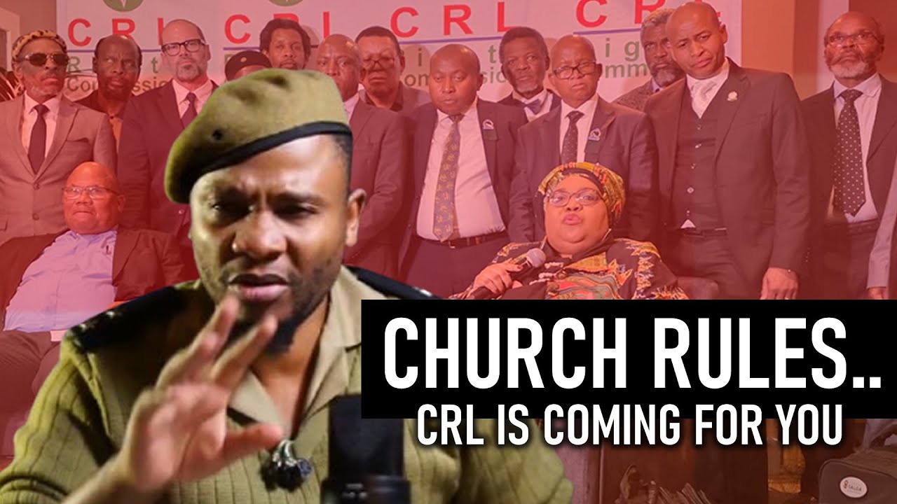 Missing Clips On CRL Church Regulation Agenda Happening...