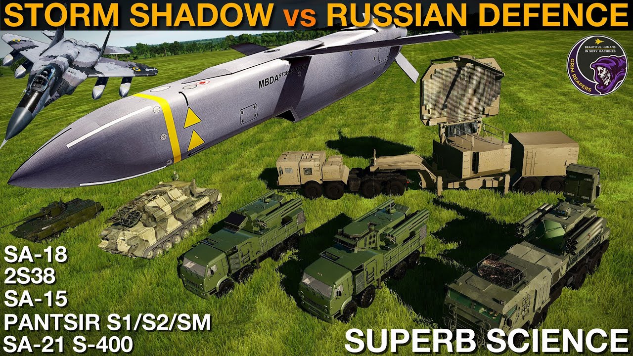 Storm Shadow Cruise Missile vs Various Modern Russian Air Defence Systems | DCS