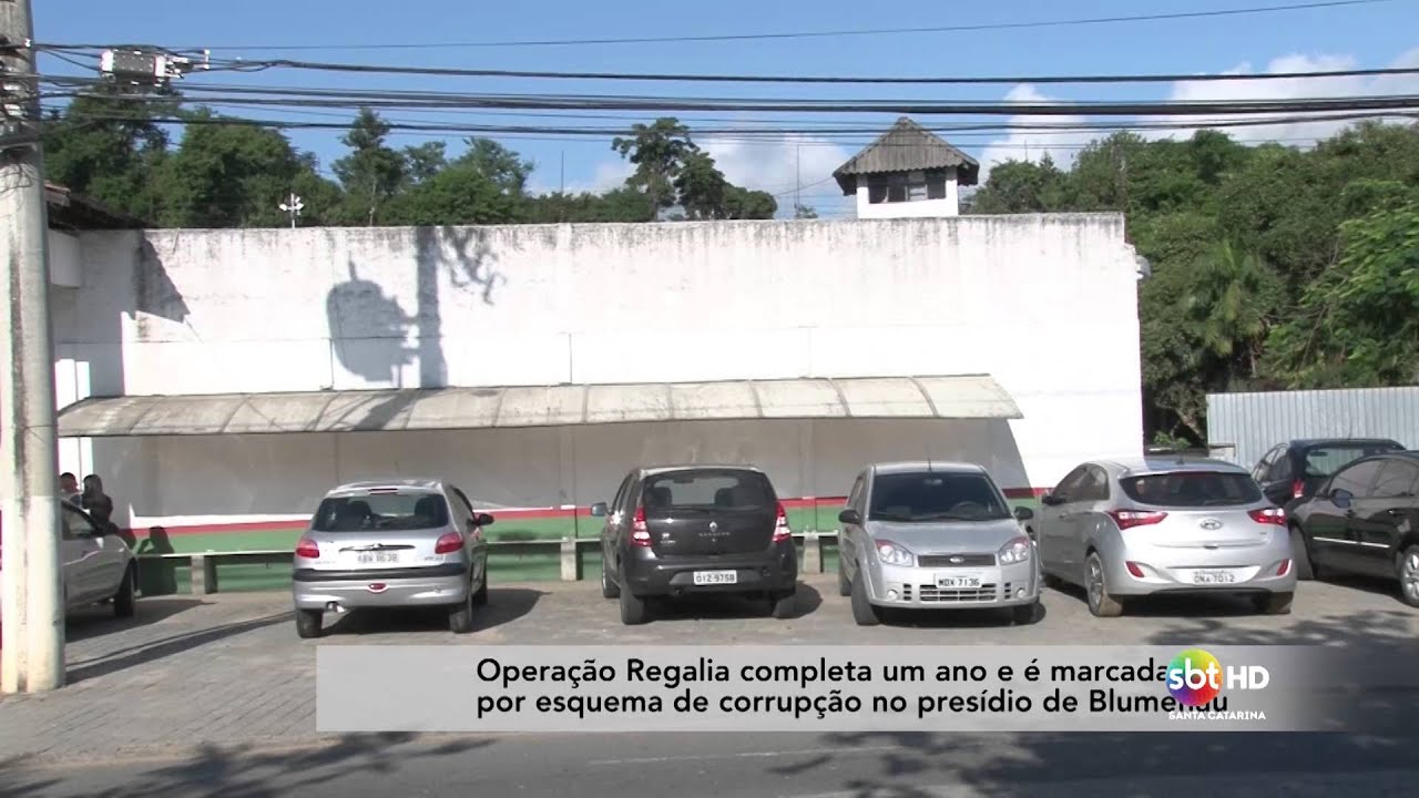 Operação Regalia completa um ano e é marcada por esquema de corrupção no presídio de Blumenau