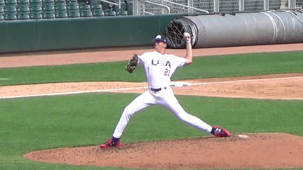 Matthew Liberatore (08-27-2017) USA 18U vs IWCC (Minneapolis, MN)
