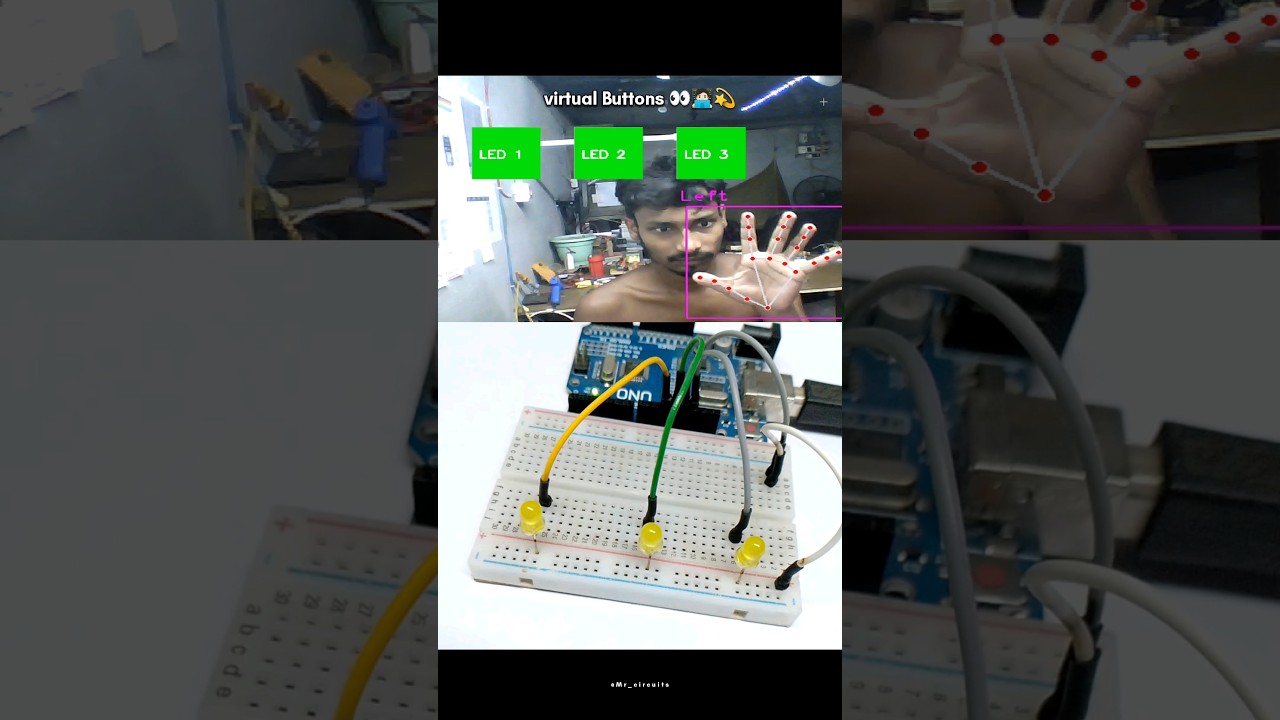 python opencv project | #arduino #python #opencv #electronic #computervision