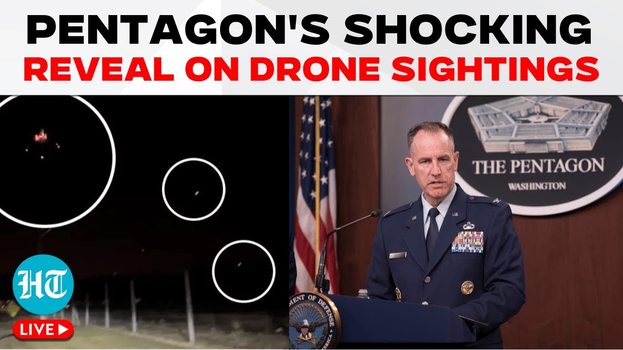 Pentagon On Mystery Drones LIVE: Pentagon Shoots Down Iran 'Mothership' Claim | New Jersey | US News