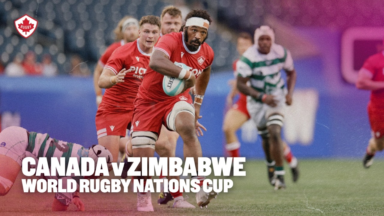 Canada's Men's Rugby Team vs Zimbabwe | Highlights