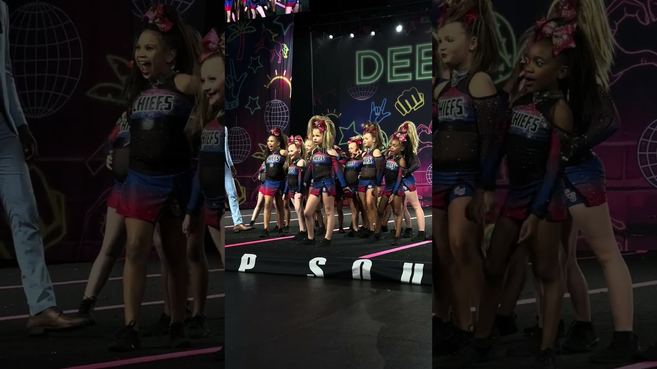 Attitude.. now walk off cheer edition 😂 #cheerleading #allstarcheer #cheercompetition #shortsfeed