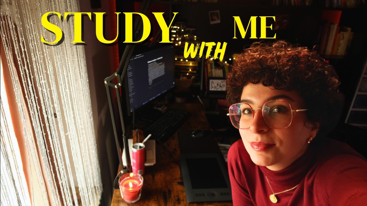 WORK / STUDY WITH ME | 1H of organisation & calm productivity, no breaks (#110)