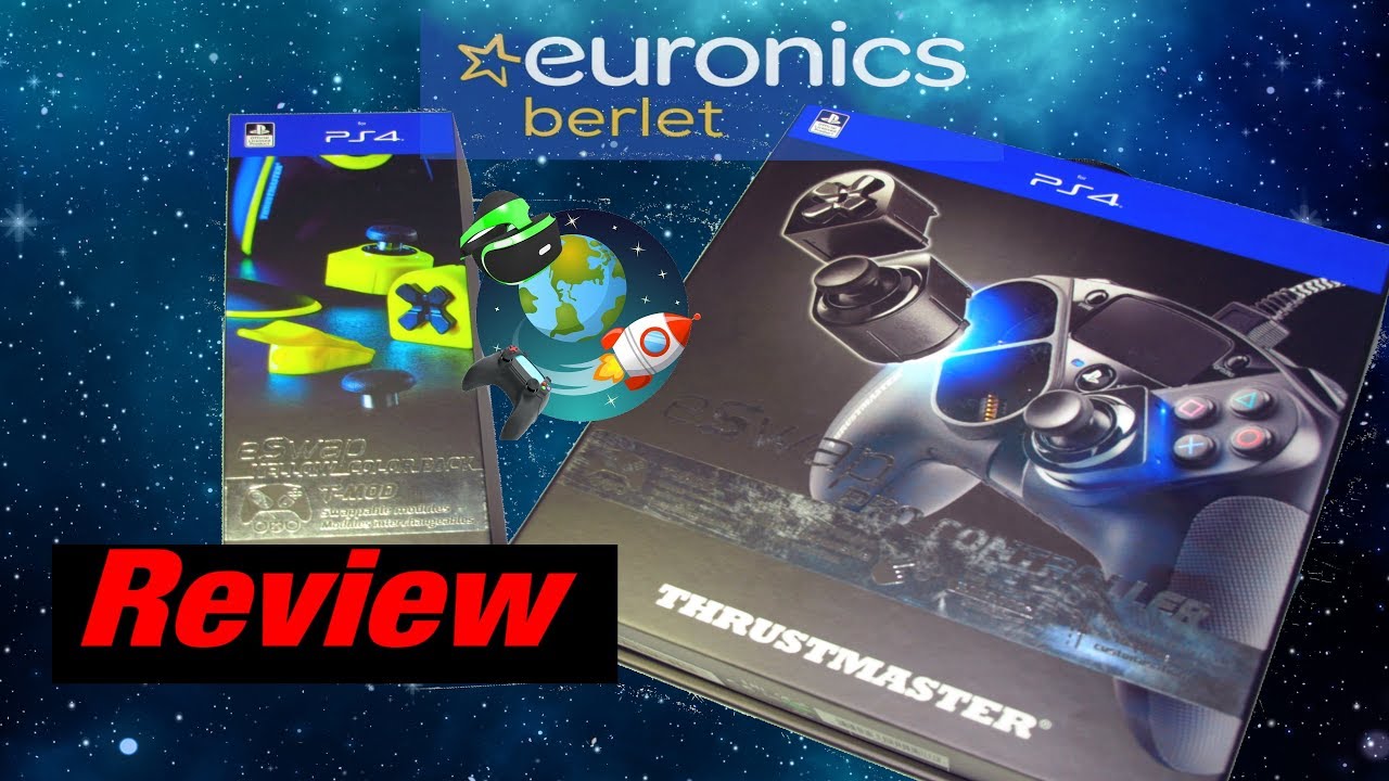 Unboxing Thrustmaster eSwap Pro Gamingcontroller + T-Mod Pack [HD/Deutsch]