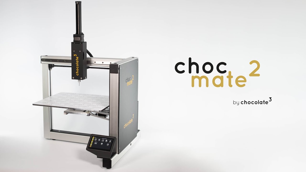 choc mate 2 - advanced chocolate 3d-printing by chocolate³ (Crowdfunding)