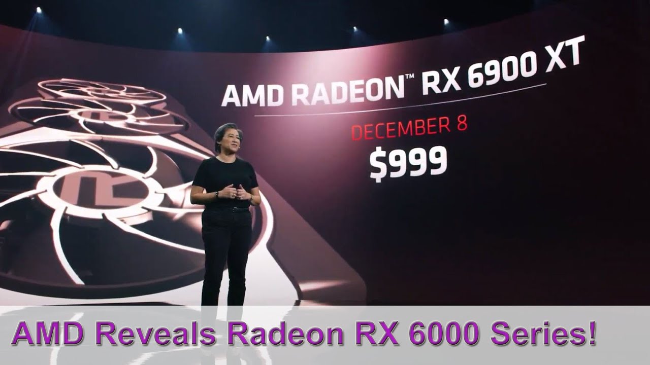 AMD's Radeon RX 6000 Launch in 60 Seconds!