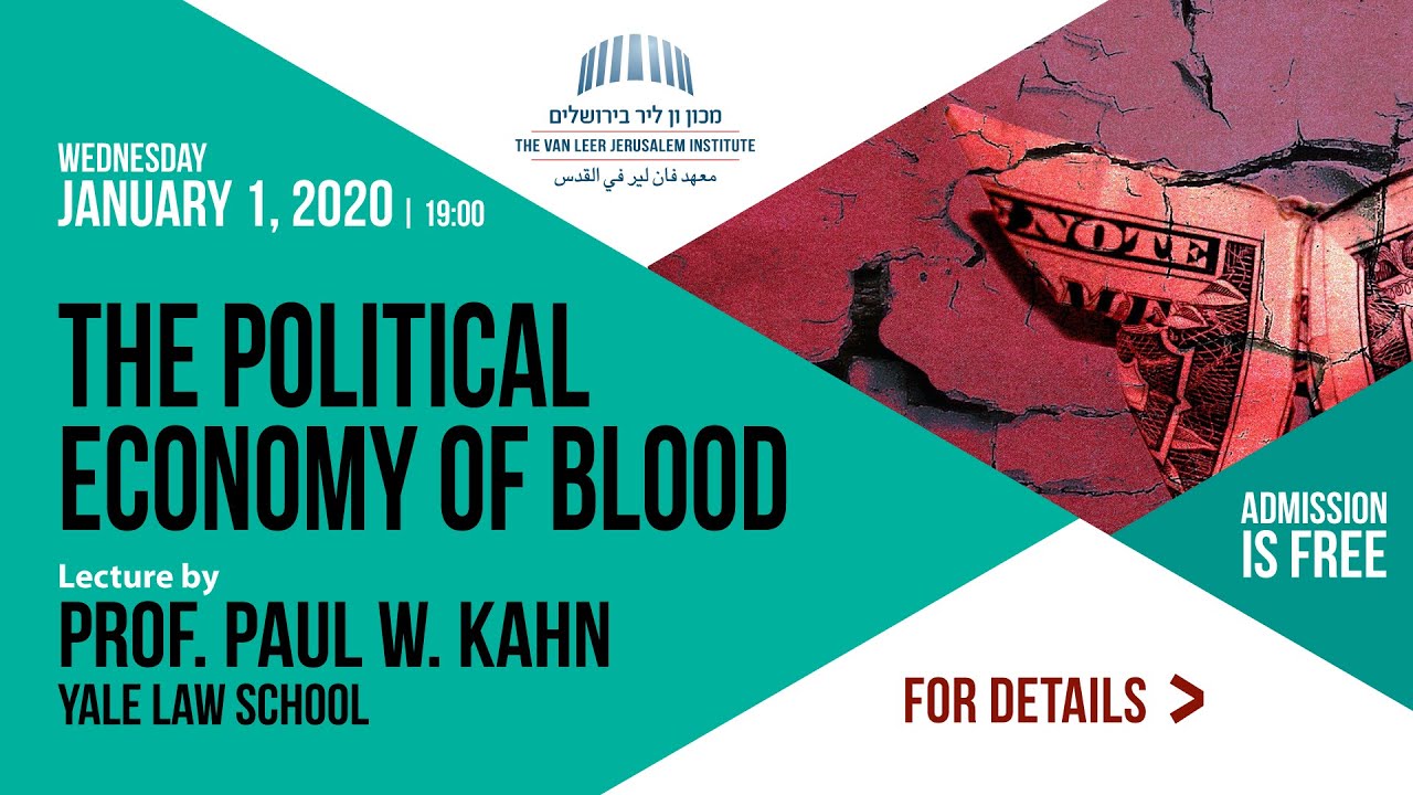 On Sacrifice | Lecture by Prof. Paul Kahn, The Political Economy of Blood