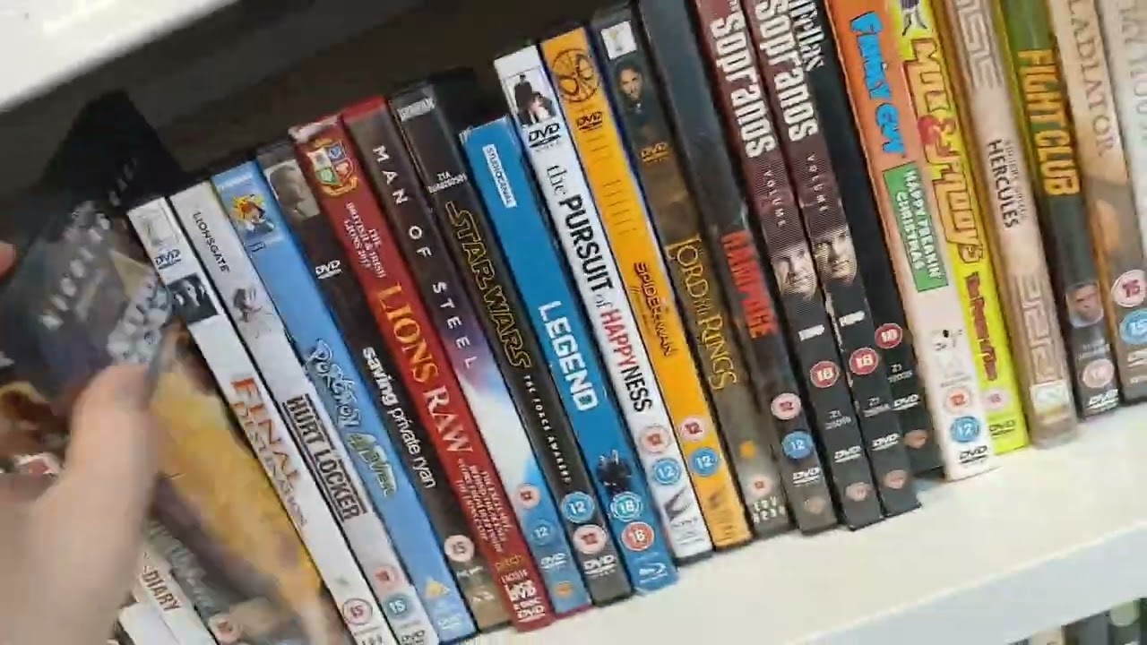 DVD and Blu-ray hunting in my local charity shops