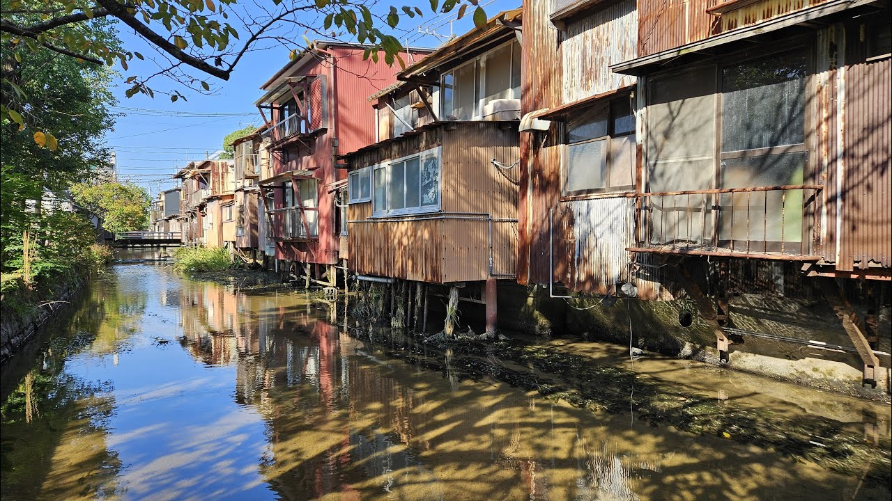 Saga, remaining barracks streets and waterways【4K Japan Walk】