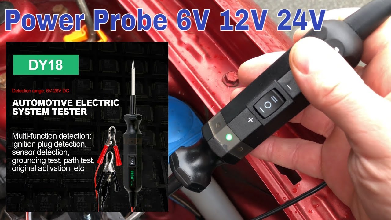 Automotive electric system tester  Power Probe 6v - 24v