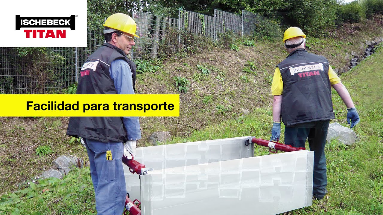 Entibacion de aluminio Ischebeck