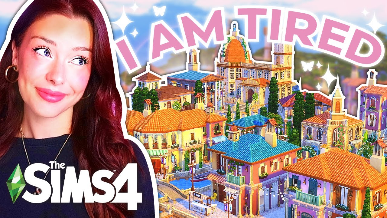 I Spent 24 Hours Building in The Sims 4