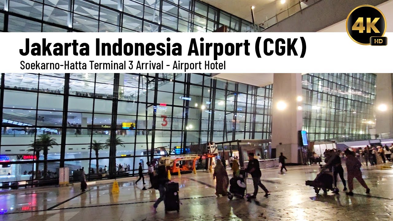 What you need to know before arriving at Jakarta Airport - Soekarno-Hatta Terminal 3 🇮🇩✈️