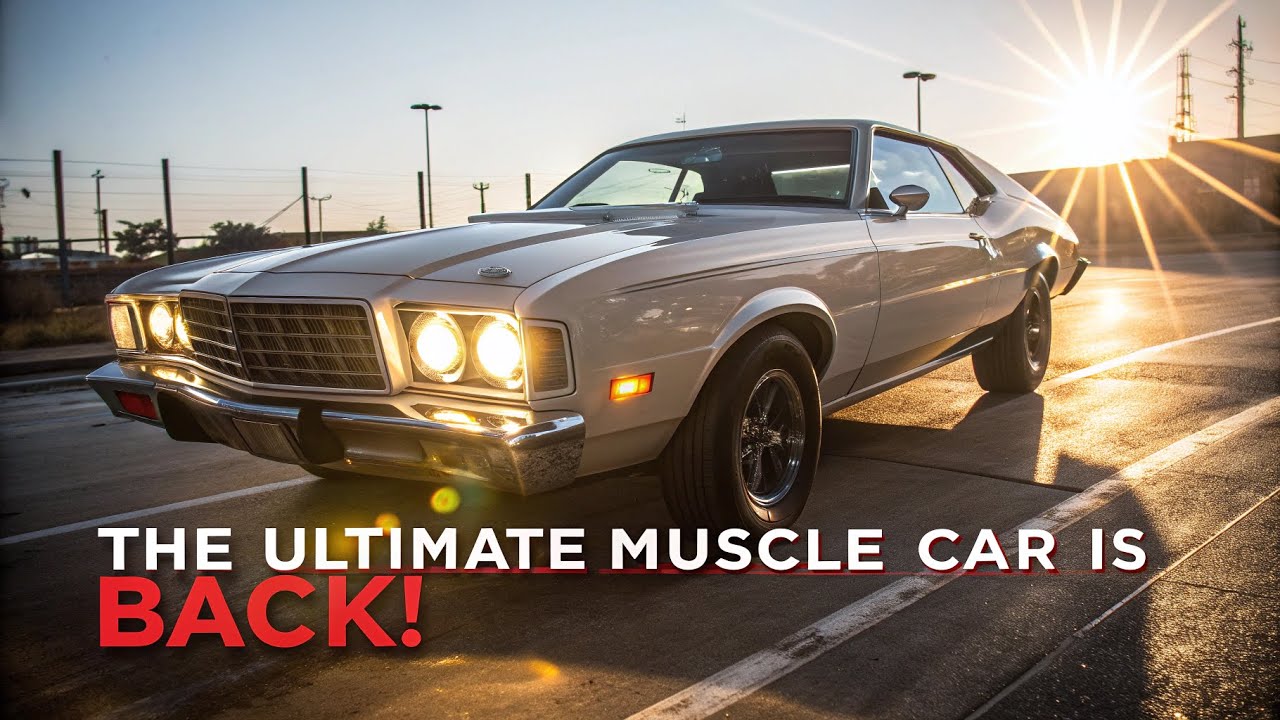 The 2026 Ford Gran Torino Brings Back True Muscle Car Vibes!
