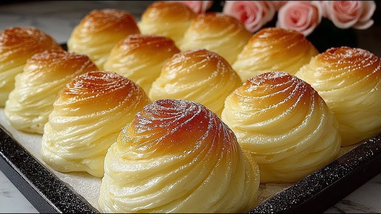 30-Minute Bakery Compilation — 4 Hands-Only Soft Bun Recipes (No Talking, EN CC)