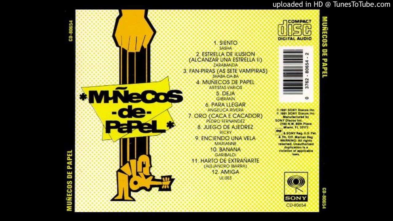 MUÑECOS DE PAPEL ...Varios Artistas ...ALlbum..MUÑECOS DE PAPEL 1991