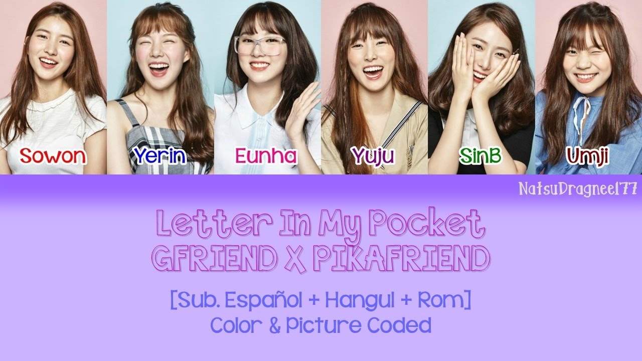 GFRIEND - Letter In My Pocket (주머니 속 편지) [Sub. Español + Hangul + Rom] Color & Picture Coded