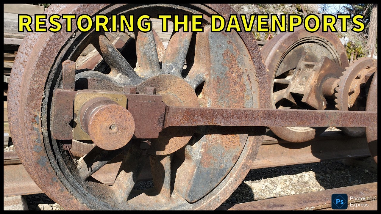 Ep 11 - Steam Locomotive Rods, Bearings and Spring Work. Plus What's a Wheel Gage?