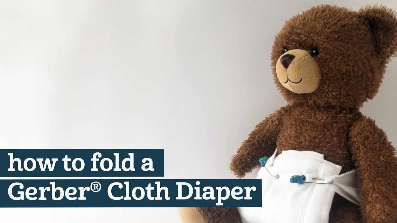 How to Fold a Gerber® Cloth Diaper