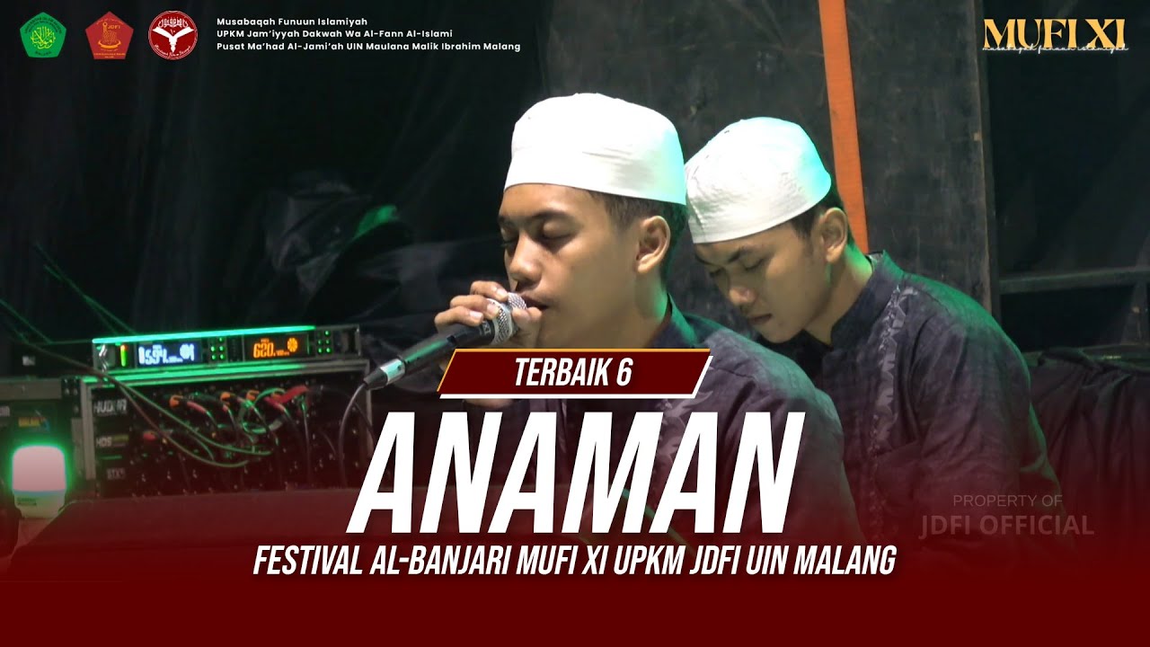 ANAMAN - Kediri | Terbaik 6 Festival Al-Banjari MUFI XI Nasional
