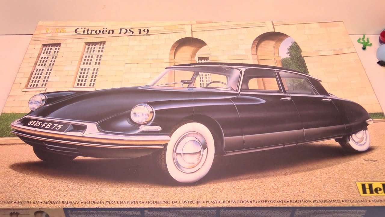 Heller 1/16 scale Citroen DS19 review