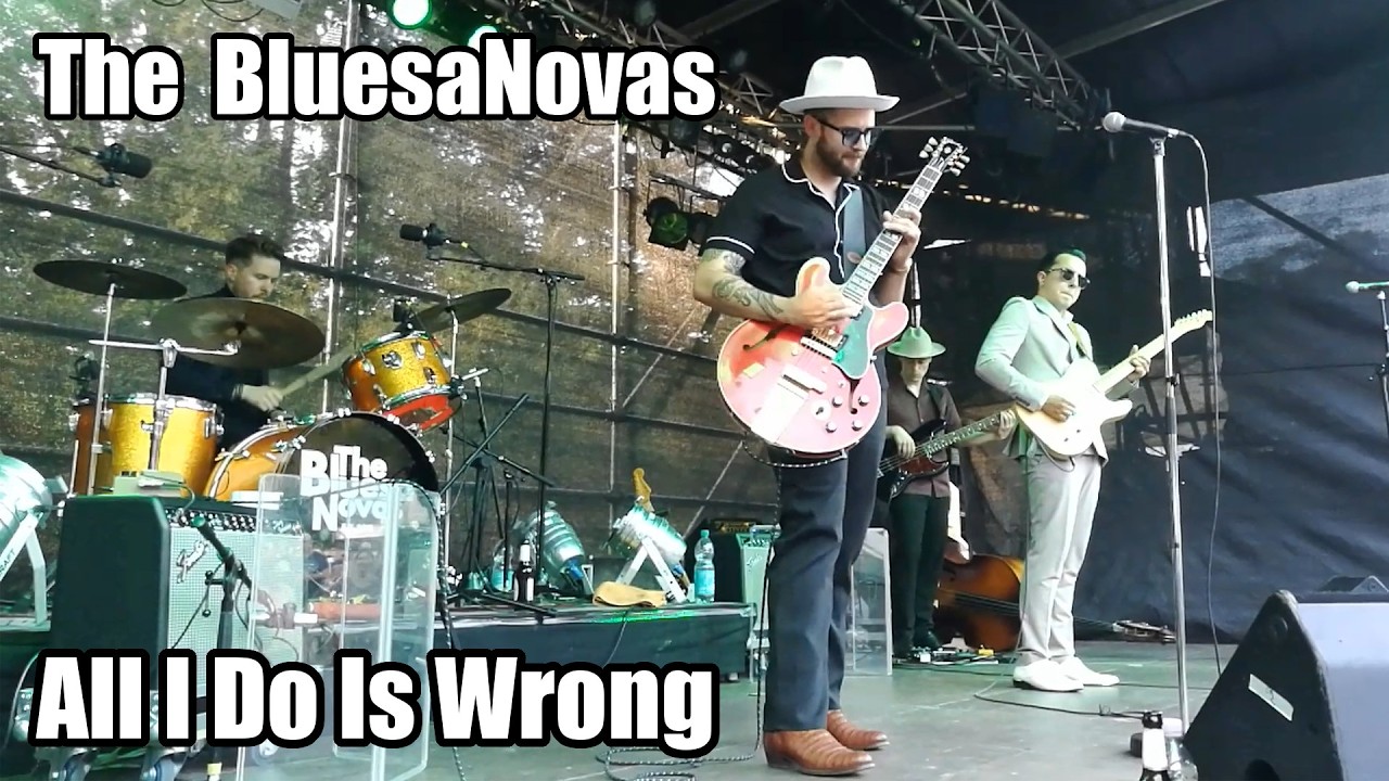 The BluesaNovas - All I Do Is Wrong - live at the Blues in Lehrte festival (Germany) #bluesinlehrte