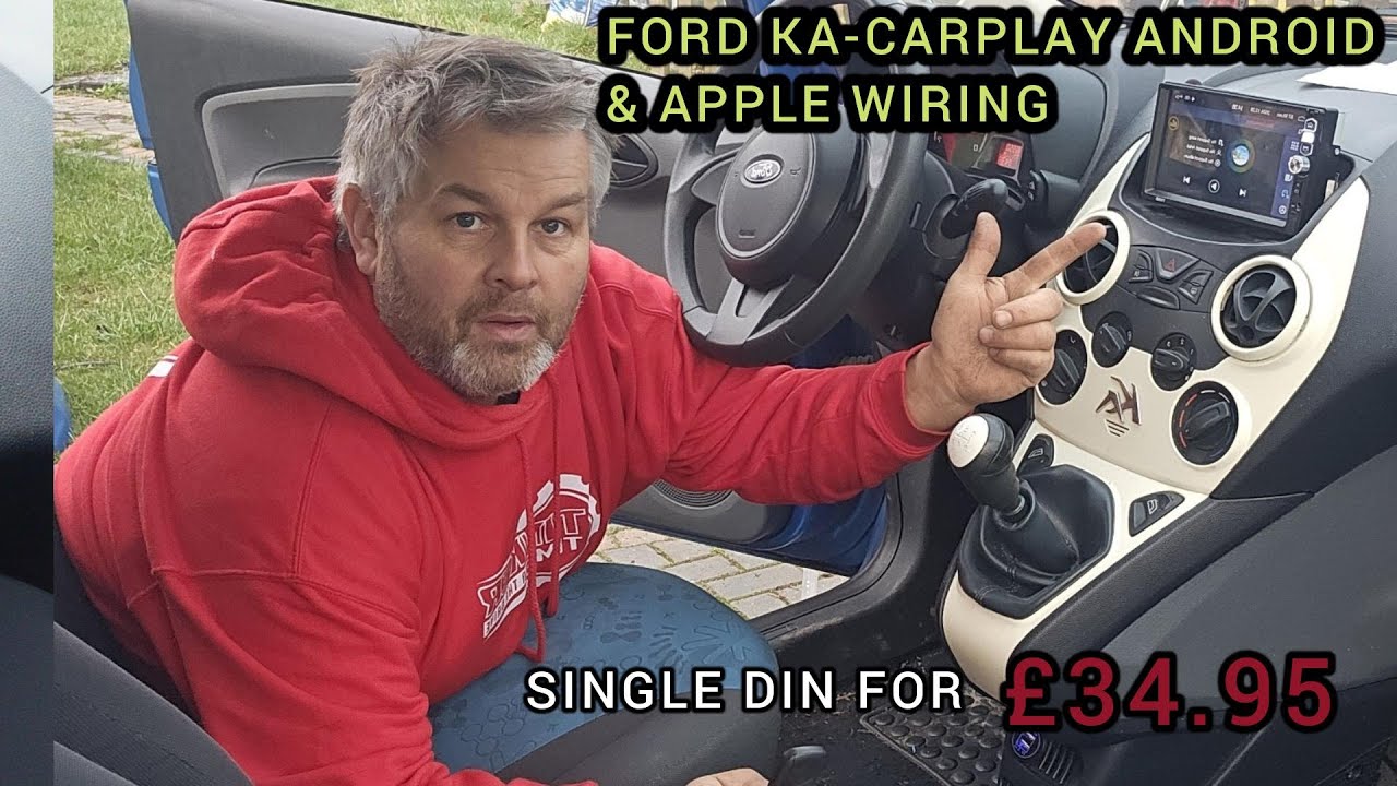Установка CARPLAY на Ford KA