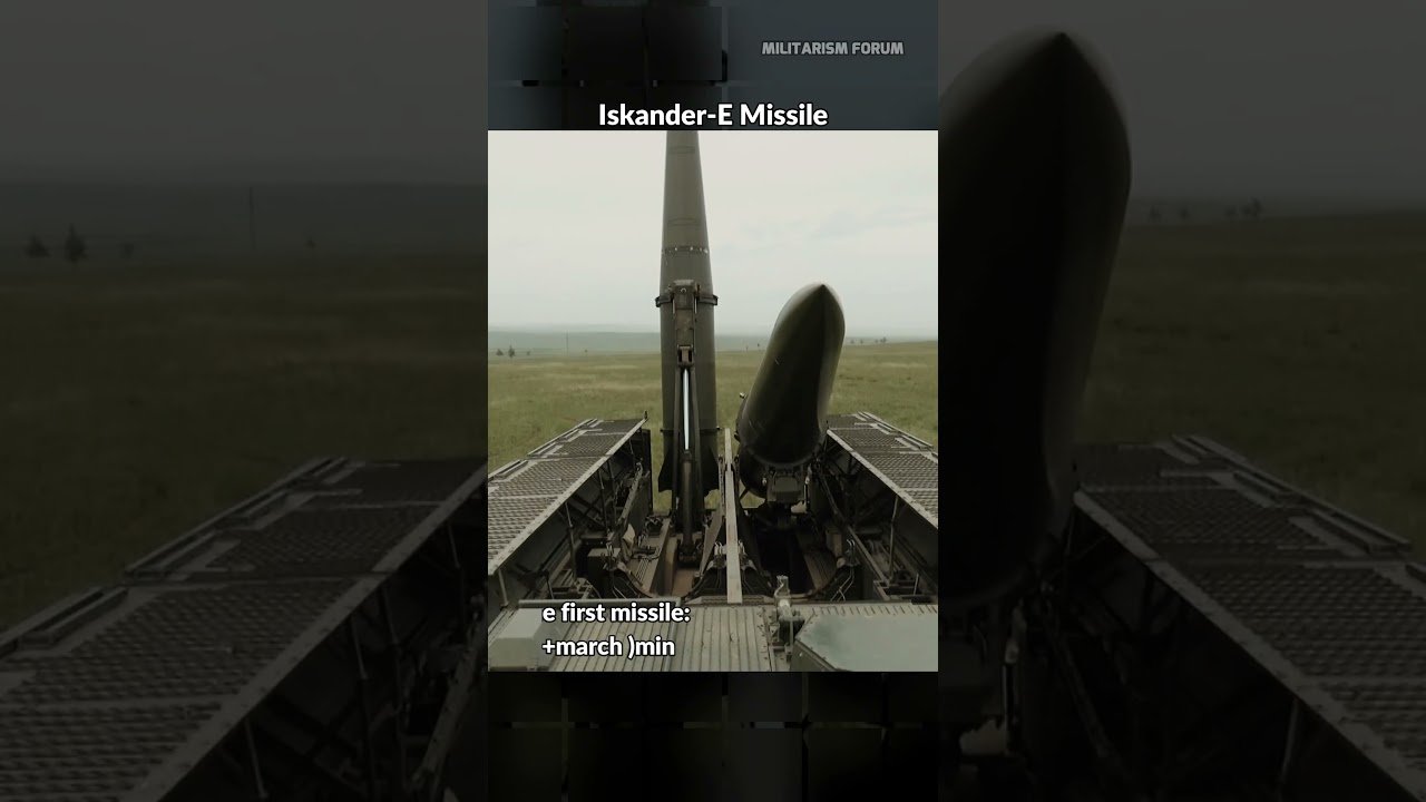 Iskander-E Tactical ballistic missile system  #military
