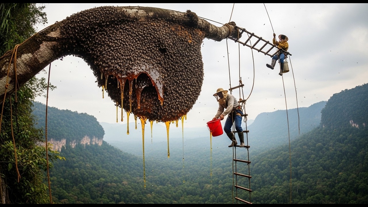 Deadly Heights: 700m Honey Harvest