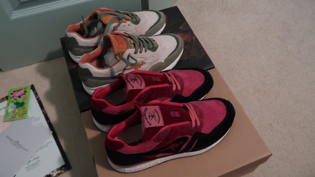 KANGAROOS ULTIMATE 'WORLD ENVIROMENT DAY + ROOSTRADITIONS CORDUROY 'DUSTY ROSE SNEAKER UNBOXING