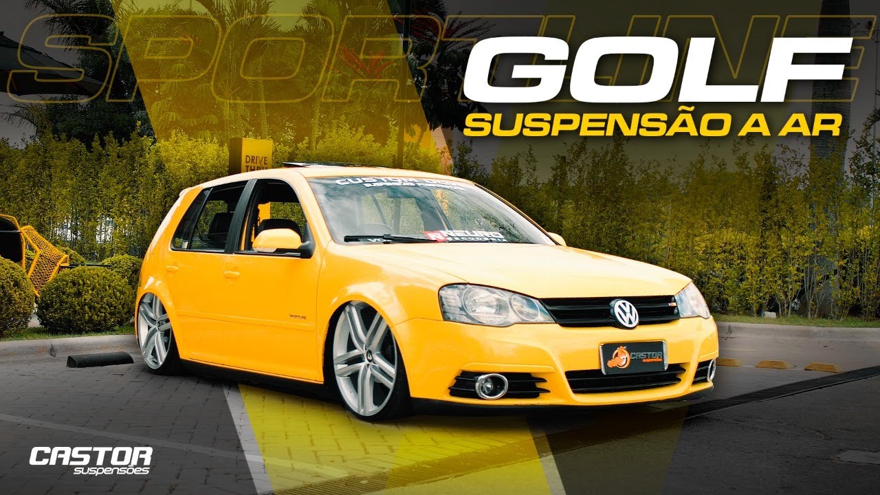 GOLF SPORTLINE + SUSPENSÃO A AR @CASTOR SUSPENSÕES
