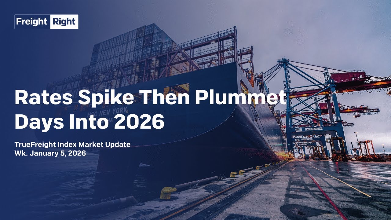 Rates Spike Then Plummet Days Into 2026 | Freight Market Update