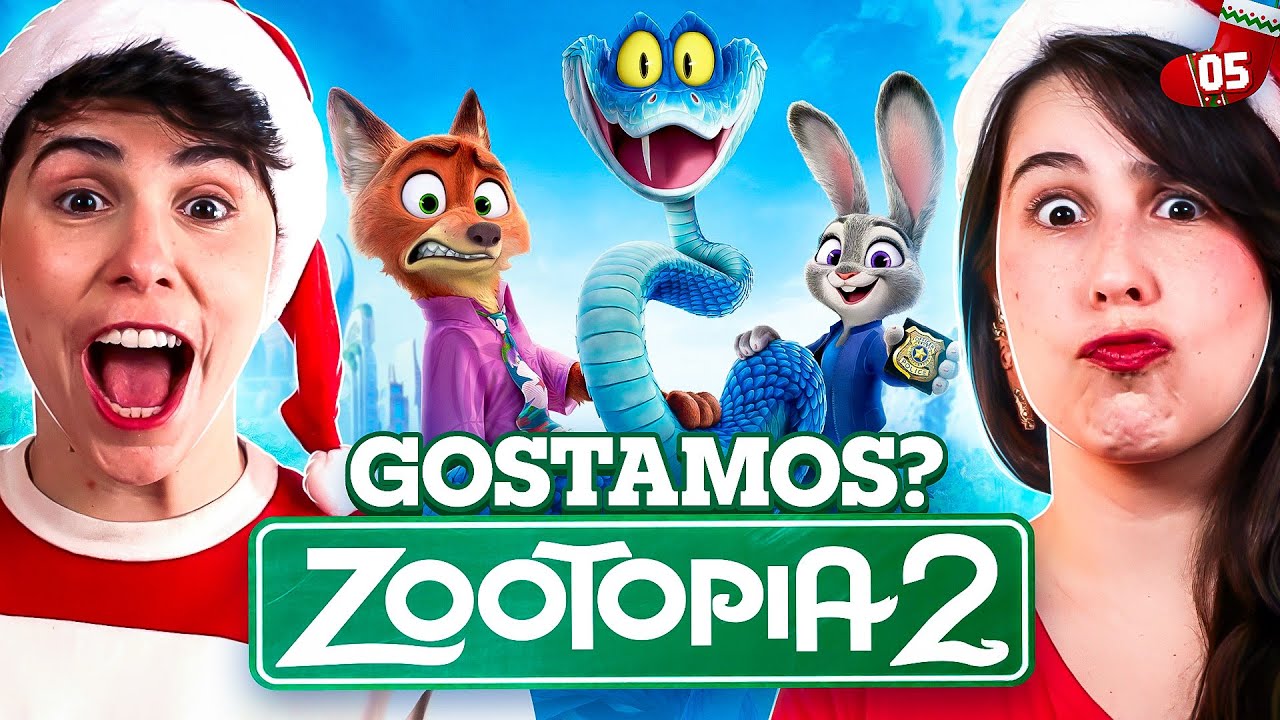 ZOOTOPIA 2 É MELHOR QUE O PRIMEIRO? | Vlogmas #05