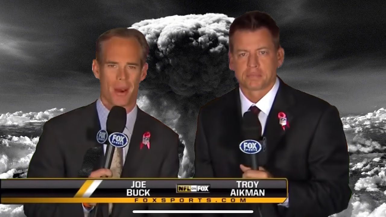 Joe Buck and Troy Aikman report on the bombing of Hiroshima – FOX Sports (REAL)