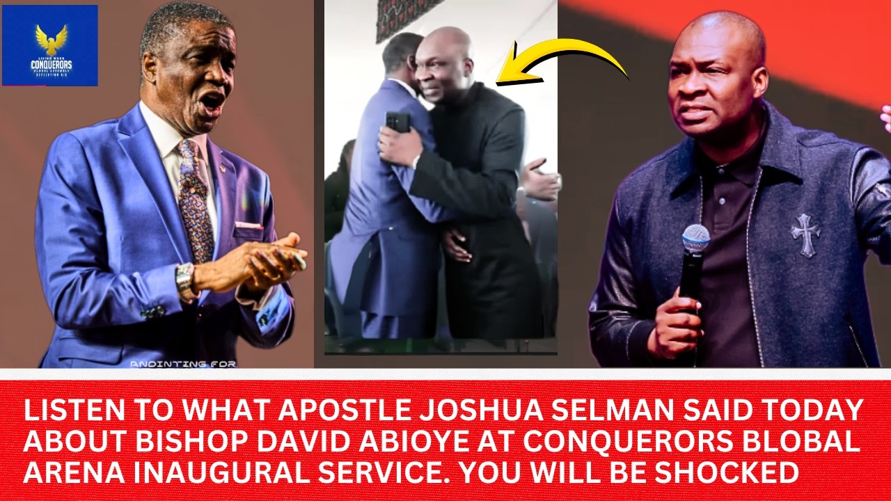 Apostle Joshua Selman Live at Conquerors Arena Inaugural service  // Apostle J. Selman #joshuaselman