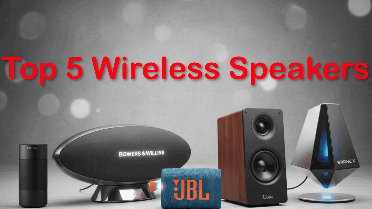 Top 5 BEST Wireless Speakers | Ultimate Sound Quality & Features