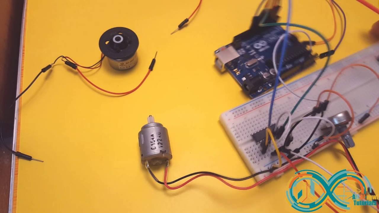 كيفيه التحكم بسرعه ال DC-motor مع 7-segment ؟!