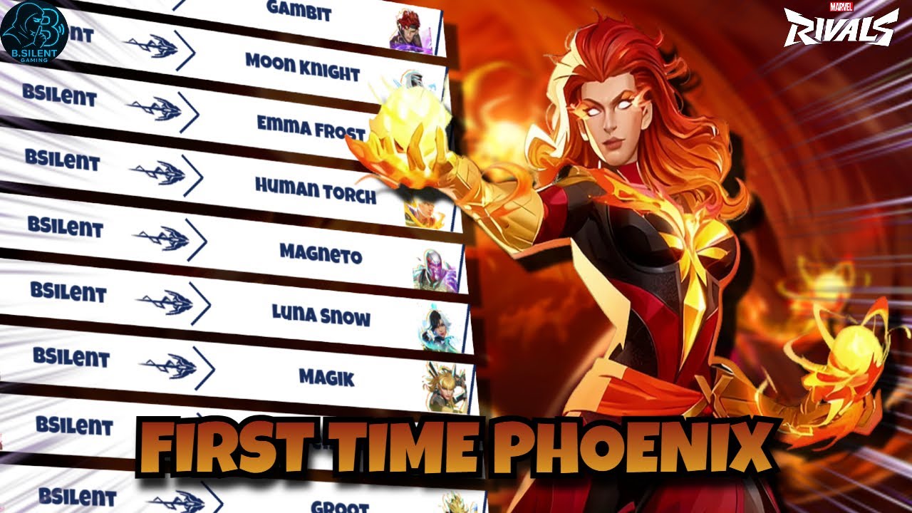 First Time Phoenix… and I Got MVP | Marvel Rivals