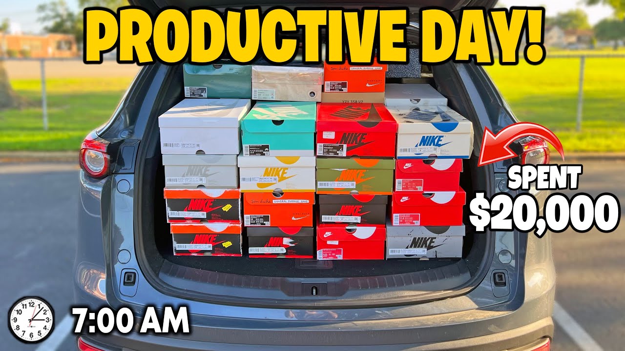 INSANELY Productive Day of a 20 Year Old Reseller!
