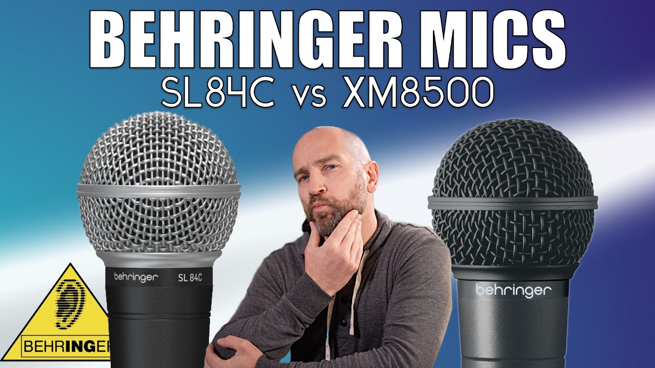 Behringer XM8500 vs Behringer SL 84C (vs Rode Procaster!) 🤯