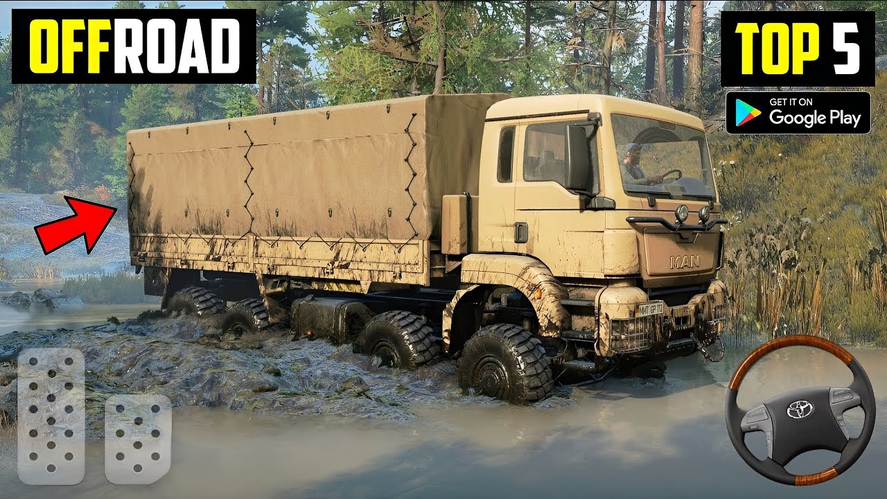 Top 5 offroad games for android 2023 l best offroad games for android l offroad game