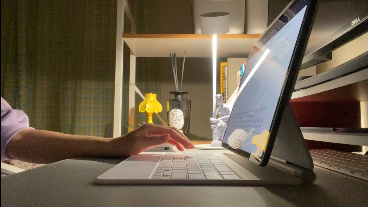 아이패드프로 매직키보드 타이핑 ASMR(iPad Pro Magic Keyboard Typing ASMR)