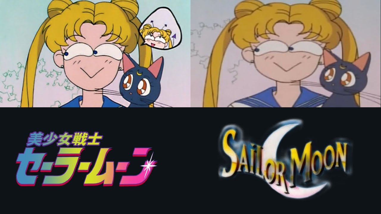 Sailor Moon Sub vs Dub:  A Comparison